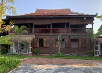 Traditional Wooden Khmer House